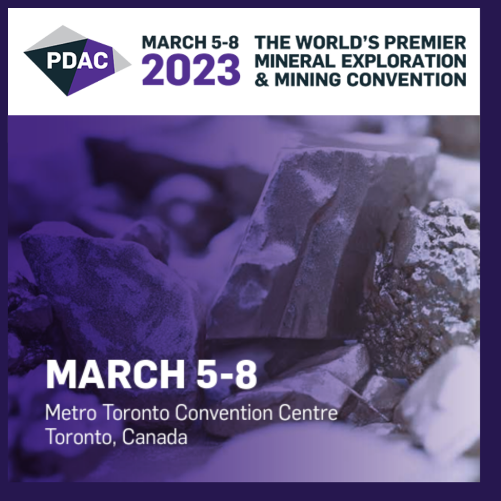 PDAC Mineral Exploration & Mining Convention announcement, dusty mining roads, dust, mining