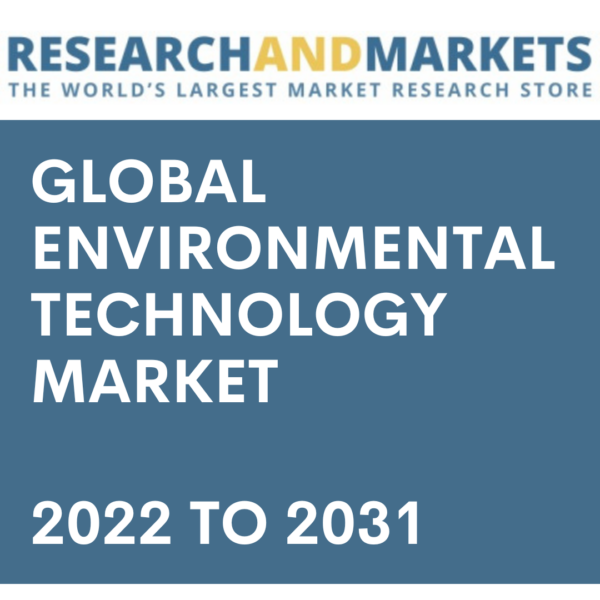 Research and Market Report: Global Environmental Technology Market 2022 to 2031